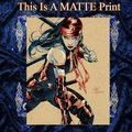 Electra Art Illustration Hard Signed 8.5x11in Fine Art PRINT