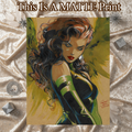 Jean Grey Phoenix Art Illustration Hard Signed 8.5x11in Fine Art PRINT