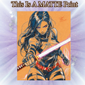 Psylocke Art Illustration Hard Signed 8.5x11in Fine Art PRINT