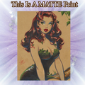 Poison Ivy Art Illustration Hard Signed 8.5x11in Fine Art PRINT