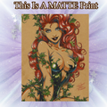 Poison Ivy Art Illustration Hard Signed 8.5x11in Fine Art PRINT
