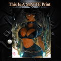 Zatanna Art Illustration Hard Signed 8.5x11in Fine Art PRINT