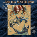Chun Li Art Illustration Hard Signed 8.5x11in Fine Art PRINT