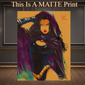 Raven Art Illustration Hard Signed 8.5x11in Fine Art PRINT