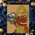 Samus Art Illustration Hard Signed 8.5x11in Fine Art PRINT