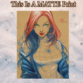 Mary Jane Art Illustration Hard Signed 8.5x11in Fine Art PRINT