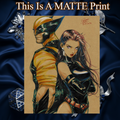 Wolverine Art Illustration Hard Signed 8.5x11in Fine Art PRINT