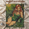 Poison Ivy Art Illustration Hard Signed 8.5x11in Fine Art PRINT