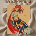 OC Art Illustration Hard Signed 8.5x11in Fine Art PRINT