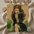 Poison Ivy Art Illustration Hard Signed 8.5x11in Fine Art PRINT