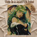Morrigan Aensland Art Illustration Hard Signed 8.5x11in Fine Art PRINT