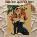 Poison Ivy Art Illustration Hard Signed 8.5x11in Fine Art PRINT