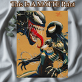 Venom Art Illustration Hard Signed 8.5x11in Fine Art PRINT
