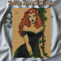 Poison Ivy Art Illustration Hard Signed 8.5x11in Fine Art PRINT