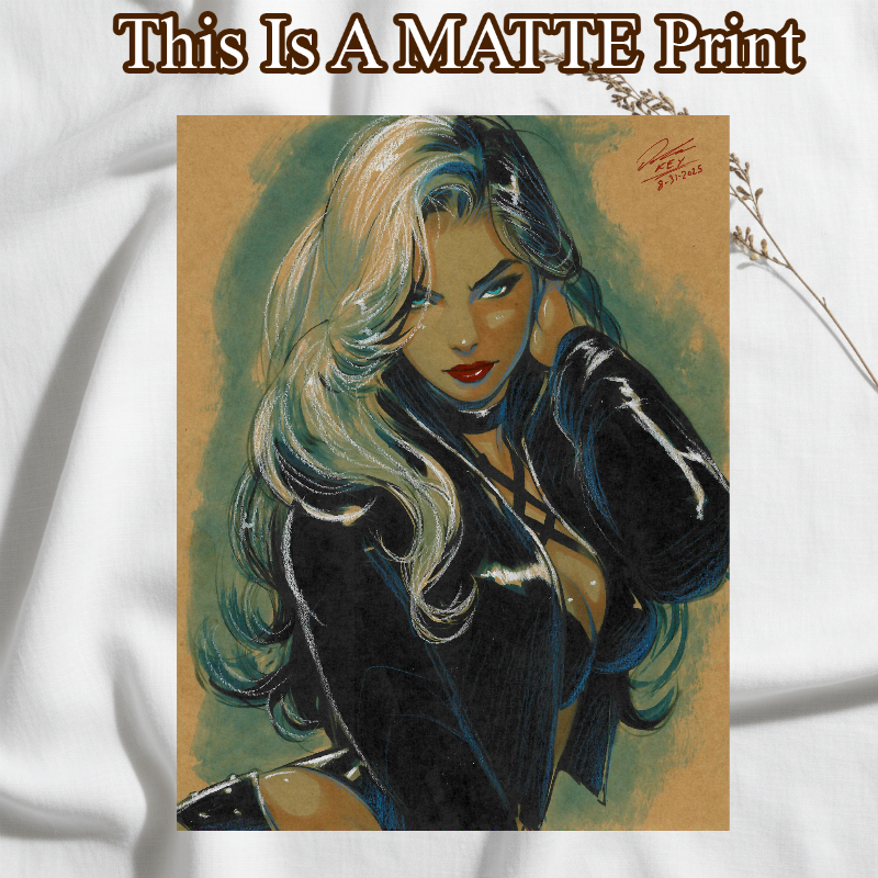 Rogue Art Illustration Hard Signed 8.5x11in Fine Art PRINT
