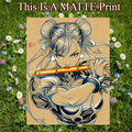 Chun Li Art Illustration Hard Signed 8.5x11in Fine Art PRINT