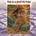 Dejah Thoris Art Illustration Hard Signed 8.5x11in Fine Art PRINT