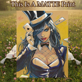Zatanna Art Illustration Hard Signed 8.5x11in Fine Art PRINT