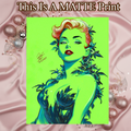 Poison Ivy Art Illustration Hard Signed 8.5x11in Fine Art PRINT