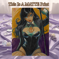 Zatanna Art Illustration Hard Signed 8.5x11in Fine Art PRINT