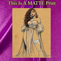 Original Art Illustration Hard Signed 8.5x11in Fine Art PRINT