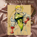Cammy Art Illustration Hard Signed 8.5x11in Fine Art PRINT