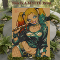 Harley Quinn Art Illustration Hard Signed 8.5x11in Fine Art PRINT