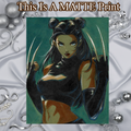 X-23 Art Illustration Hard Signed 8.5x11in Fine Art PRINT