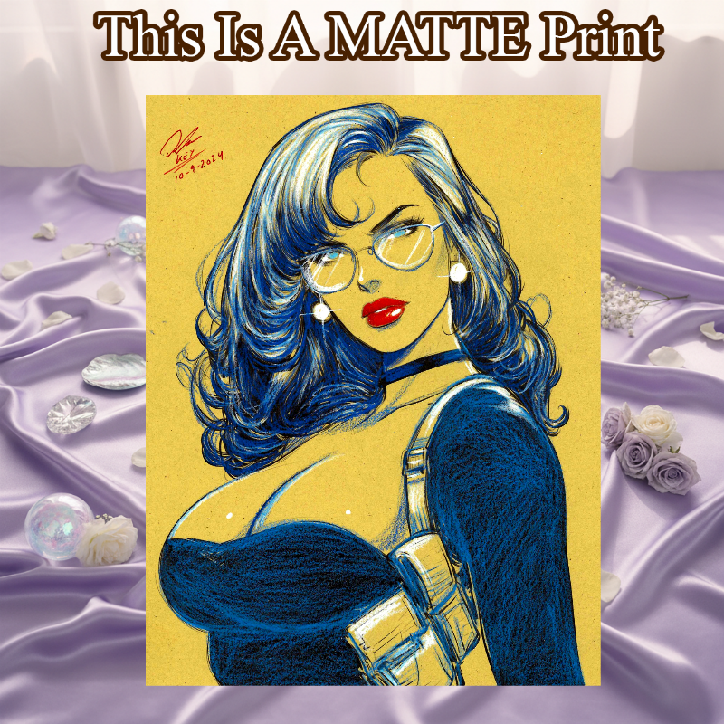 Baroness Art Illustration Hard Signed 8.5x11in Fine Art PRINT