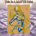 Ms Marvel Art Illustration Hard Signed 8.5x11in Fine Art PRINT