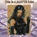 X-23 Art Illustration Hard Signed 8.5x11in Fine Art PRINT