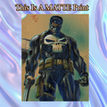 Punisher Art Illustration Hard Signed 8.5x11in Fine Art PRINT