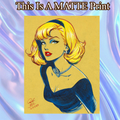 Gwen Stacy Art Illustration Hard Signed 8.5x11in Fine Art PRINT