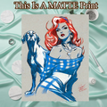 Daphne Blake Art Illustration Hard Signed 8.5x11in Fine Art PRINT