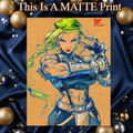 Cammy Art Illustration Hard Signed 8.5x11in Fine Art PRINT
