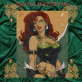 Hawkgirl Art Illustration Hard Signed 8.5x11in Fine Art PRINT