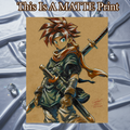 Chrono Art Illustration Hard Signed 8.5x11in Fine Art PRINT