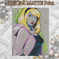 Gwen Stacy Art Illustration Hard Signed 8.5x11in Fine Art PRINT