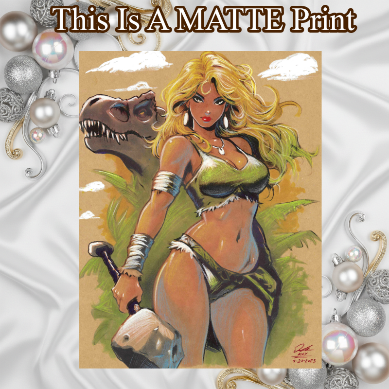 Shanna Art Illustration Hard Signed 8.5x11in Fine Art PRINT