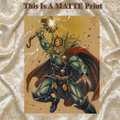 Thor Art Illustration Hard Signed 8.5x11in Fine Art PRINT
