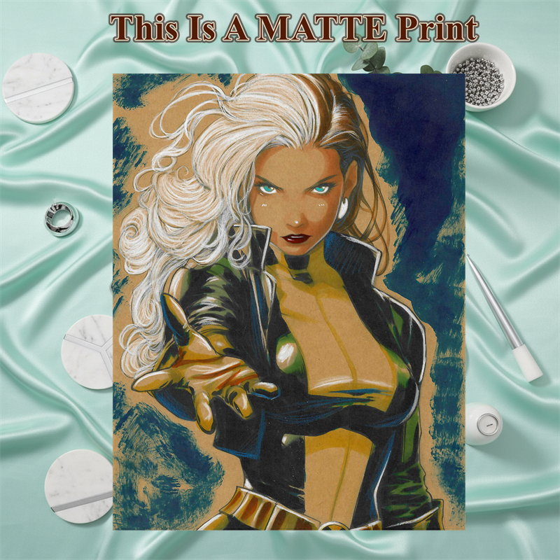 Rogue Art Illustration Hard Signed 8.5x11in Fine Art PRINT
