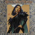 Raven Art Illustration Hard Signed 8.5x11in Fine Art PRINT