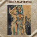 Ahsoka Tano Art Illustration Hard Signed 8.5x11in Fine Art PRINT