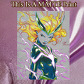 Enchantress Art Illustration Hard Signed 8.5x11in Fine Art PRINT