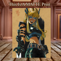 Magik Art Illustration Hard Signed 8.5x11in Fine Art PRINT