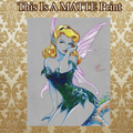 Tinkerbell Art Illustration Hard Signed 8.5x11in Fine Art PRINT