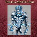 Joker Art Illustration Hard Signed 8.5x11in Fine Art PRINT