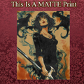 Death Of The Endless Art Illustration Hard Signed 8.5x11in Fine Art PRINT