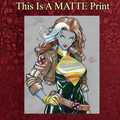 Rogue Art Illustration Hard Signed 8.5x11in Fine Art PRINT