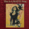 Death Of The Endless Art Illustration Hard Signed 8.5x11in Fine Art PRINT